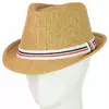 Шляпа Челентанка 12017-23 светло-коричневый