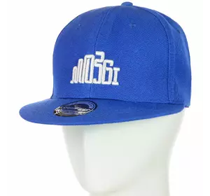 Кепка с прямым козырьком 82017-61 электрик Кепка с прямым козырьком 82017-61 электрик