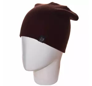Шапка 13065 темно-коричневый Шапка 13065 темно-коричневый