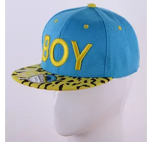 Кепка с прямым козырьком RD15011 бирюзовый-желтый Кепка с прямым козырьком RD15011 бирюзовый-желтый