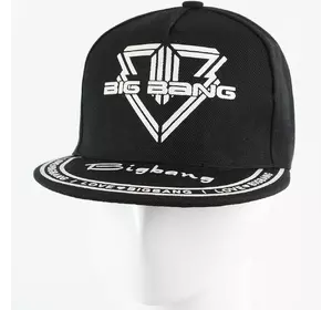 Кепка с прямым козырьком 72017-2 черный Кепка с прямым козырьком 72017-2 черный