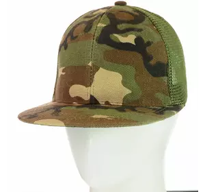 Кепка с прямым козырьком 62017-3 светлый-камуфляж Кепка с прямым козырьком 62017-3 светлый-камуфляж