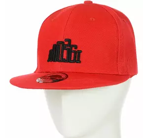 Кепка с прямым козырьком 82017-61 красный Кепка с прямым козырьком 82017-61 красный