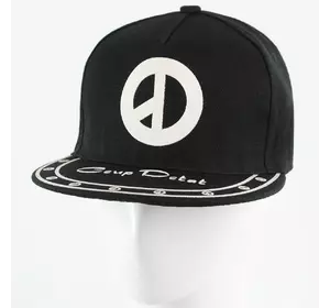 Кепка с прямым козырьком 72017-7 черный Кепка с прямым козырьком 72017-7 черный