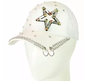 Бейсболка 32017-61 белый Бейсболка 32017-61 белый