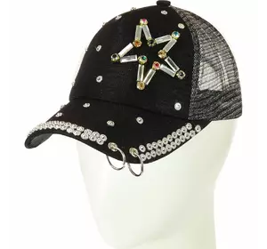 Бейсболка 32017-61 черный Бейсболка 32017-61 черный