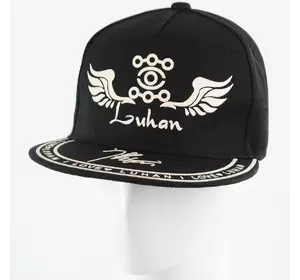 Кепка с прямым козырьком 72017-8 черный Кепка с прямым козырьком 72017-8 черный