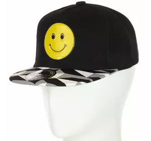 Кепка с прямым козырьком 82017-65 черный Кепка с прямым козырьком 82017-65 черный