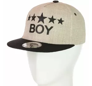 Кепка с прямым козырьком 82017-41 бежевый-черный Кепка с прямым козырьком 82017-41 бежевый-черный