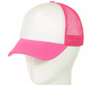 Бейсболка 62017-2 белый-малиновый Бейсболка 62017-2 белый-малиновый