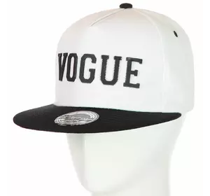 Кепка с прямым козырьком 82017-57 белый-черный Кепка с прямым козырьком 82017-57 белый-черный